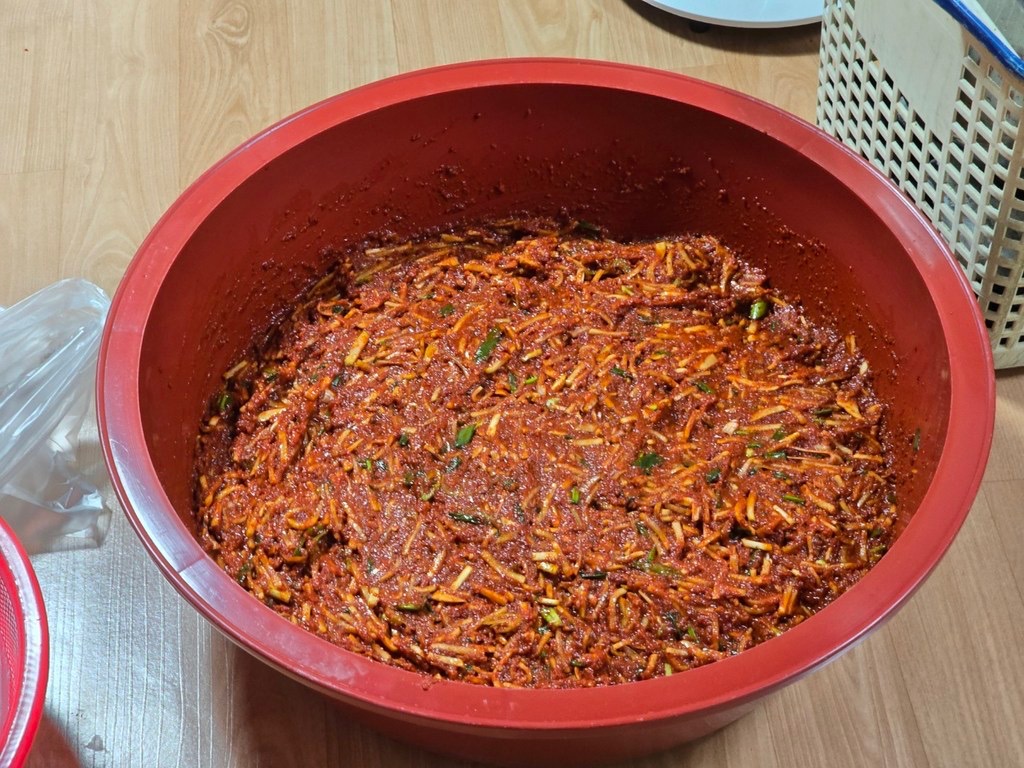 고객이 올린 김장 사진 1