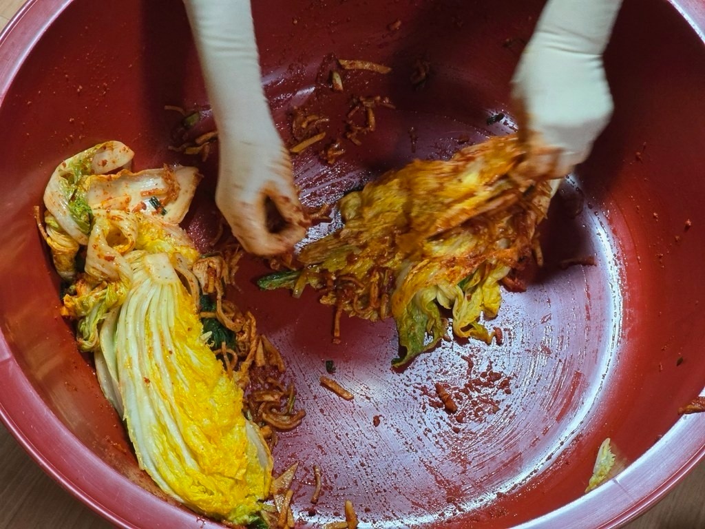 고객이 올린 김장 사진 1