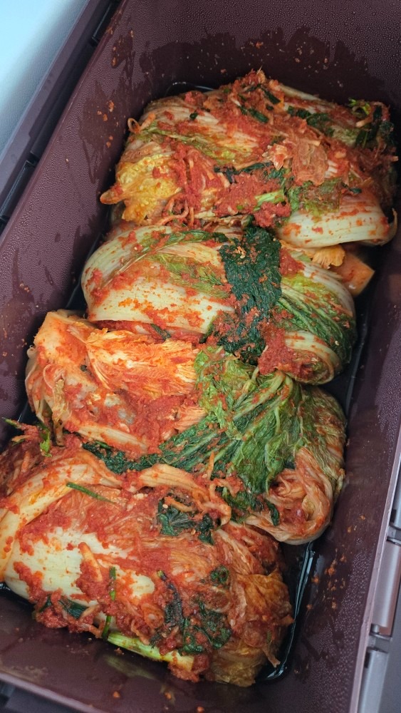 고객이 올린 김장 사진 1