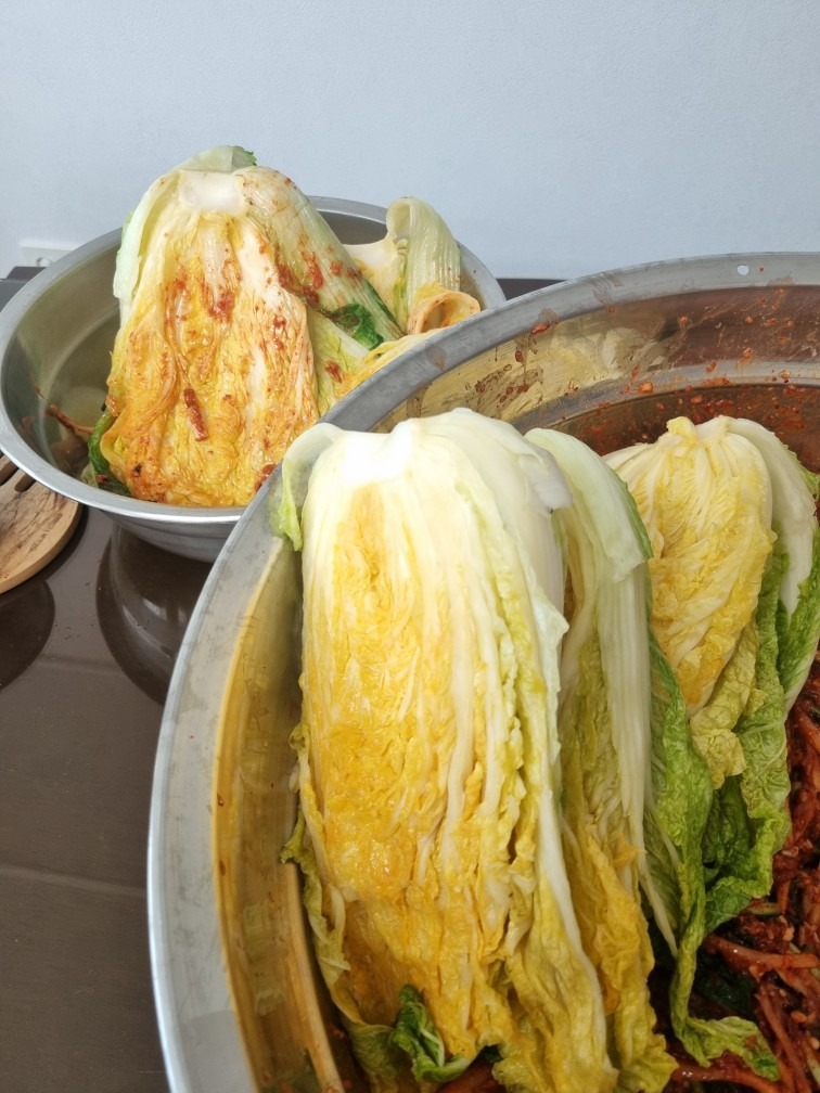 고객이 올린 김장 사진