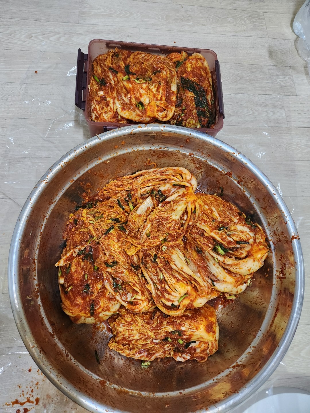 고객이 올린 김장 사진 1