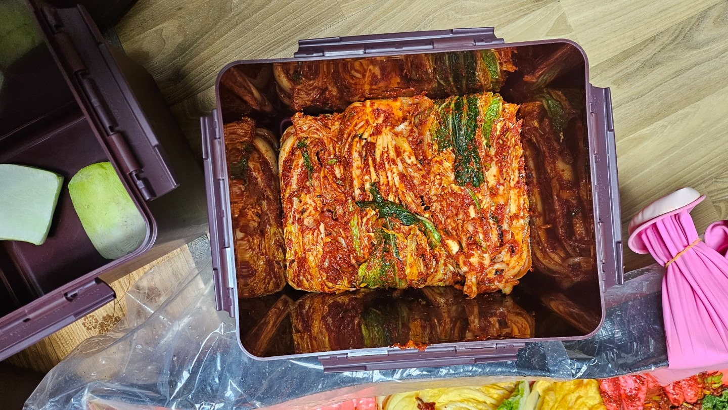 고객이 올린 김장 사진 2