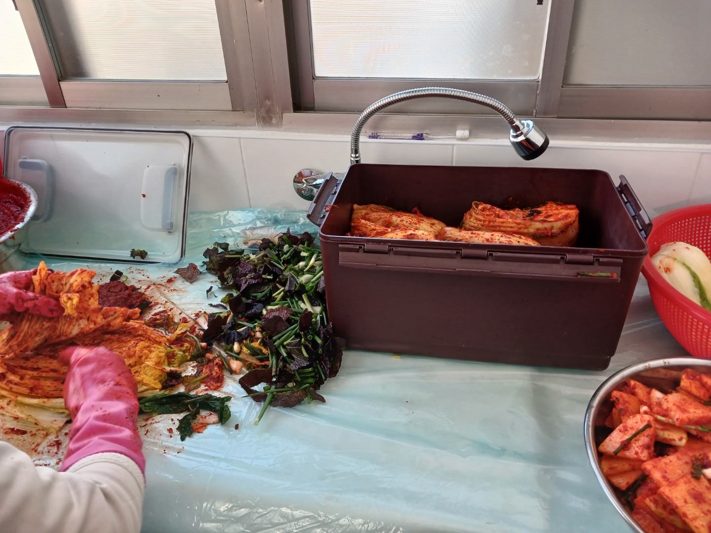 고객이 올린 김장 사진 1