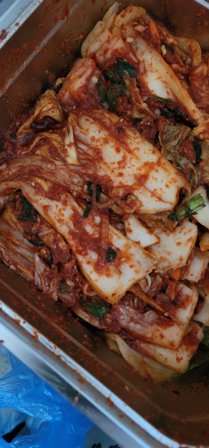 고객이 올린 김장 사진 1